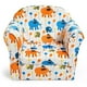thumbnail image 1 of Costway Sofá para niños, sillón con dibujos de elefante para niños con estructura de madera y pies antideslizante, complemento de decoración ligero y resistente para niños y niñas, 1 of 5