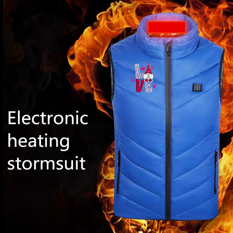 Odeerbi Kids Heated Vest with 2 Heating Zones Winter Warm