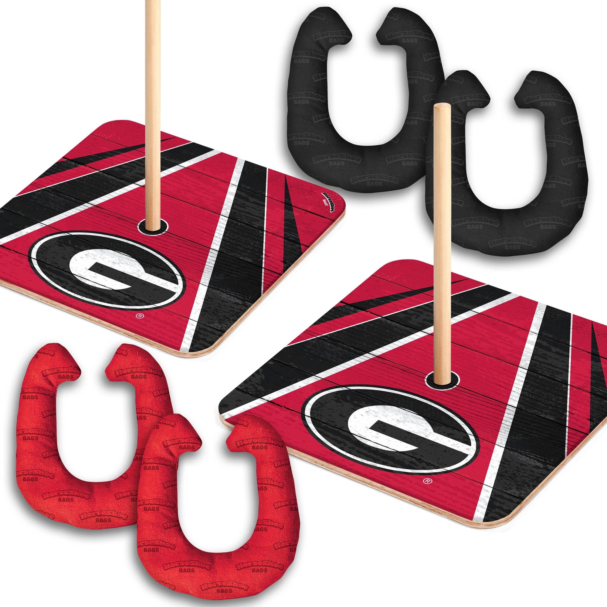 YouTheFan NCAA Georgia Bulldogs HorseShoe Bags