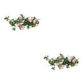 thumbnail image 3 of Naiovety Planta de flores artificiales Rosas falsas Plantas Simulación Colgante Fiesta de rosas Jardín Balcón Sala de estar Guirnalda Rosa Rosa 2Conjunto, 3 of 6