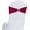 Burgundy, variant on 30 Pack Spandex Chair Sashes Bows Stretch Chair Cover Band with Buckle Slider Universal Elastic Chair Ties for Wedding Banquet Party Event Decoration