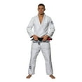 thumbnail image 2 of Fuji Suparaito Superlite Brazilian Jiu Jitsu BJJ Gi - White w Navy (A3H), 2 of 7