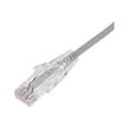 thumbnail image 2 of AddOn 7ft Gray CAT 6A Slim PVC Ethernet Cable Snagless Clear-Claw RJ-45 M/M, 2 of 2