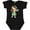 AB-Black, variant on Inktastic Brown Haired Hula Girl Girls Baby Bodysuit