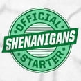 thumbnail image 2 of St Paddy Official Shenanigans Starter Crewneck T Shirts Boy Girl Teen Brisco Brands S, 2 of 6