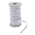 thumbnail image 3 of 1 Rouleau Cordon Élastique Extensible 6 mm pour Vêtements Robe Pantalon de Sport Couture Blanc, 3 of 8