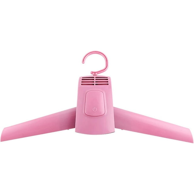 Jinsinto Electric Clothes Dryer Multi-function Portable Clothes Dry Rack (color : Rose Red)