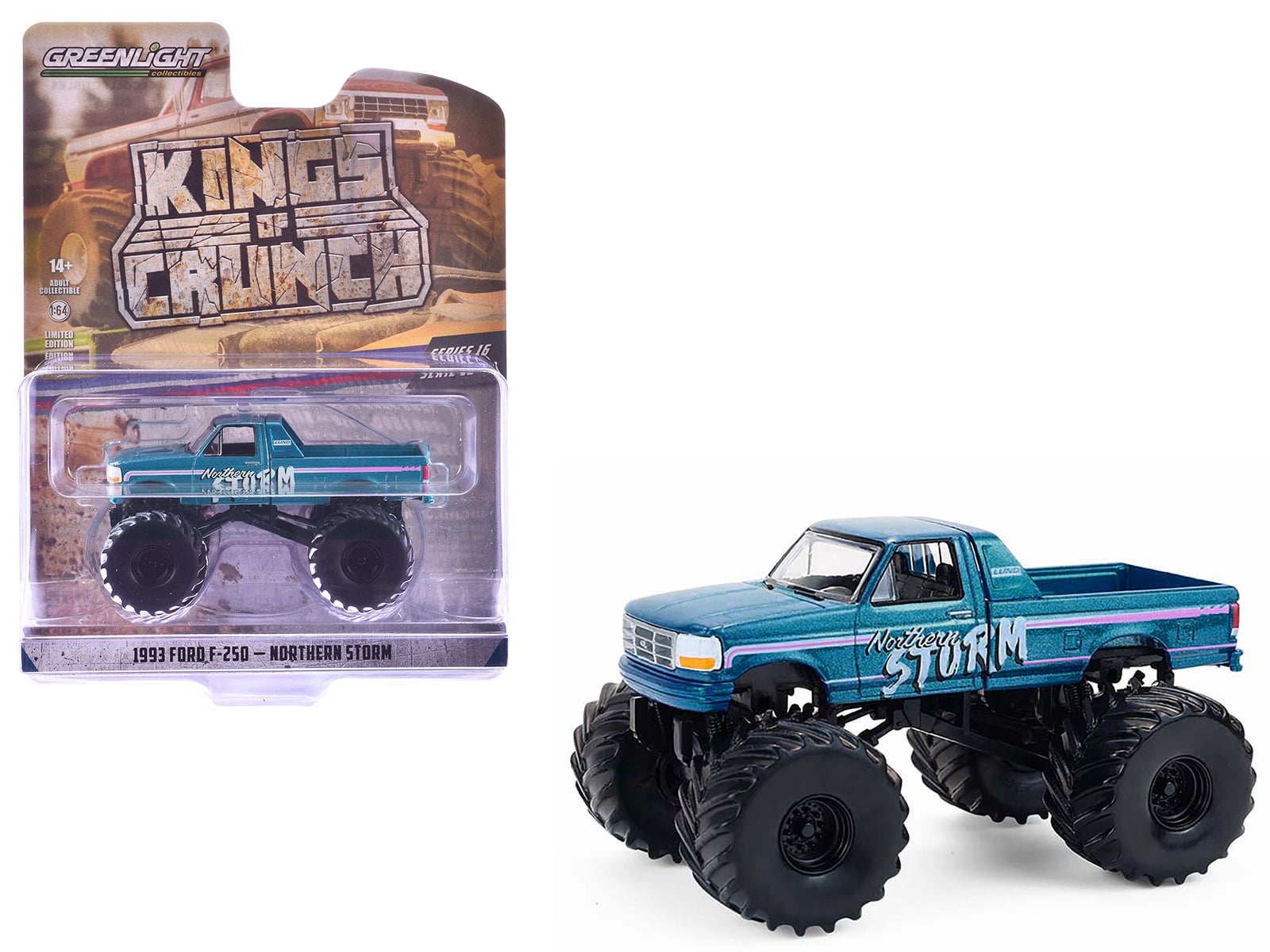 GREENLIGHT COLLECTIBLES 1/18 - FORD F 250 Monster Truck - Midwest