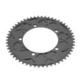 thumbnail image 3 of Plato De Bicicleta, Plato único De Aluminio De Corte Fino BCD De 130 Mm Para Ciclismo BMX ANGGREK Negro, 3 of 8