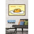 thumbnail image 2 of Gudetama - I Can't Wall Poster, 22.375" x 34", Framed, 2 of 3
