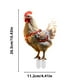 thumbnail image 3 of Decoración navideña de gallinas en forma de enchufe | Estaca de animales de granja para jardín al aire libre | Decoración acrílica de animales para jardín para exhibir en Navidad, 3 of 5