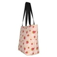 thumbnail image 4 of Fotbe Strawberries Pattern Beach Tote,Shoulder Handbag,Spacious Tote Bag,Lightweight Travel Bag,Versatile Shopping Bag, 4 of 9