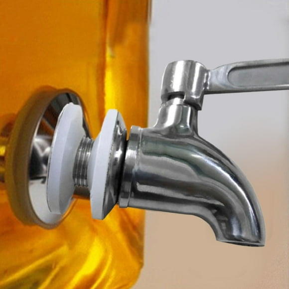 Product Category Faucets Water Hardware 180° Swivel Spigot Stainless Steel Push Style Beverage Dispenser Tap for Barrel Juice and Drink Dispenser Replacement