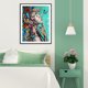 thumbnail image 4 of Cuadros Decorativos Kit de pintura de diamante 5D DIY mariposa mujer taladro redondo completo mosaico imagen arte Tmvgtek embutido en tela, 4 of 9