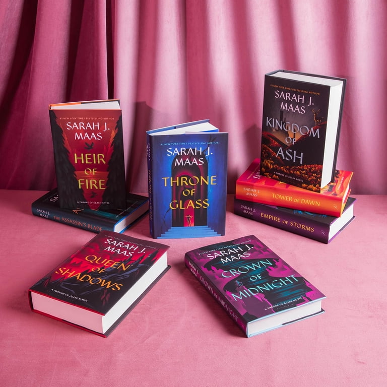 Sarah J. Maas Throne of Glass Hardcover Box Set, Complete Series