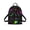 Neon Ink Splatter, variant on HELLHERO Mushroom Moon Small Backpack, Mini Polyester Backpack with Zipper Closure, Adjustable Strap for Women Mom Shopping Daily Work