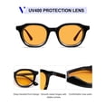 thumbnail image 3 of Gafas de Sol Retro Redondas VANLINKER VL9829 46 mm UV400 Naranja, 3 of 5