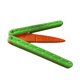 thumbnail image 5 of Juguete Del Cuchillo De La Impresión 3D, Portátil Plegable De Alta Seguridad Llamativo Lindo Del Cuchillo De La Zanahoria Para El Juego, 5 of 7