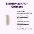 thumbnail image 2 of Micro Ingredients NAD+ Liposomal Supplement 500mg Capsules with NMN, Resveratrol, Glutathione & Astaxanthin, for Men & Women, 30 Count, 2 of 6
