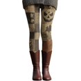 thumbnail image 2 of Halloween Gray Women's Define High knit Soft Breathable - Full Length, Capri, Knee, Yoga S, 2 of 4