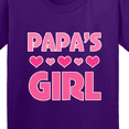 thumbnail image 4 of Inktastic Papas Girl Granddaughter Youth T-Shirt, 4 of 5