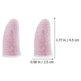 thumbnail image 2 of unbranded 10Ud Protectores De Dedos Para Juegos Con De Carbono Rosa Antideslizante, 2 of 8