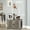 Gray, variant on Dextrus 2-in-1 Cat Tree with Litter Box Enclosure,53.5" Large Modern Cat Condo with Scratching Posts, Perch, Food Station, Hammocks, Scratch Post, White
