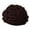 Coffee, variant on Solid Color Spoof Fun Brain Hat Hand Knitted Multi Color Fashionable Casual Brain Hat One Size