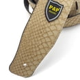 thumbnail image 4 of Correa de cuero PU 125-145cm Beige Sunnimix Correa para guitarra, 4 of 8