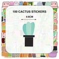 thumbnail image 2 of 100 Uds. Pegatinas de grafiti de plantas, pegatinas impermeables para teléfono de coche, taza de agua, tienda de mano para ordenador, 2 of 5