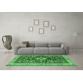 thumbnail image 3 of Ahgly Company Indoor Round Animal Emerald Green Traditional Area Rugs, 4' Round, 3 of 4