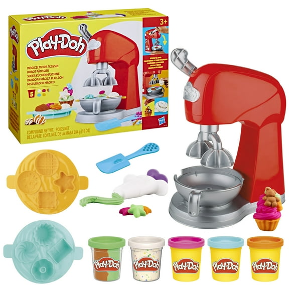 Play-Doh Kitchen Creations Magical Mixer Playset, Toy Mixer with Play Kitchen Accessories, Ages 3 and up