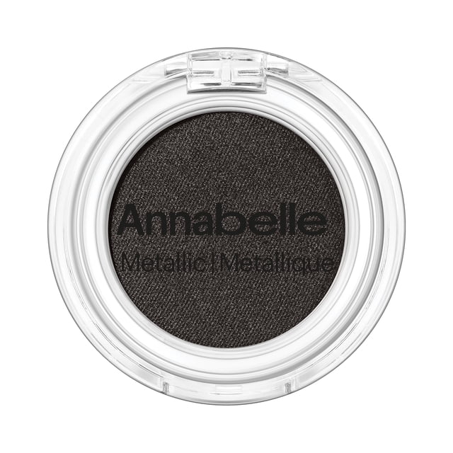 Annabelle Metallic Single Eyeshadow, Onyx