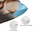 thumbnail image 3 of Fotbe Playful Smile Cute Dog Funda de Almohada Decorativa Estilo Occidental, Lujo en Algodón, Fundas para Almohadas King, Cojín Estampado para Decoración del Hogar-16"x24", 3 of 6