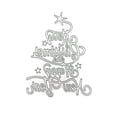 thumbnail image 1 of Moyic Árbol de Navidad de acero al carbono DIY Scrapbooking Die Card Embossing Stencil artesanía decoración molde plantilla principiante Kits de decoración para fiestas Moyic HA075349-01, 1 of 6