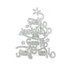 thumbnail image 1 of Bearachild Árbol de Navidad de acero al carbono DIY Scrapbooking Die Card Embossing Stencil artesanía decoración molde plantilla principiante Kits de decoración para fiestas Bearachild HA075349-01, 1 of 6