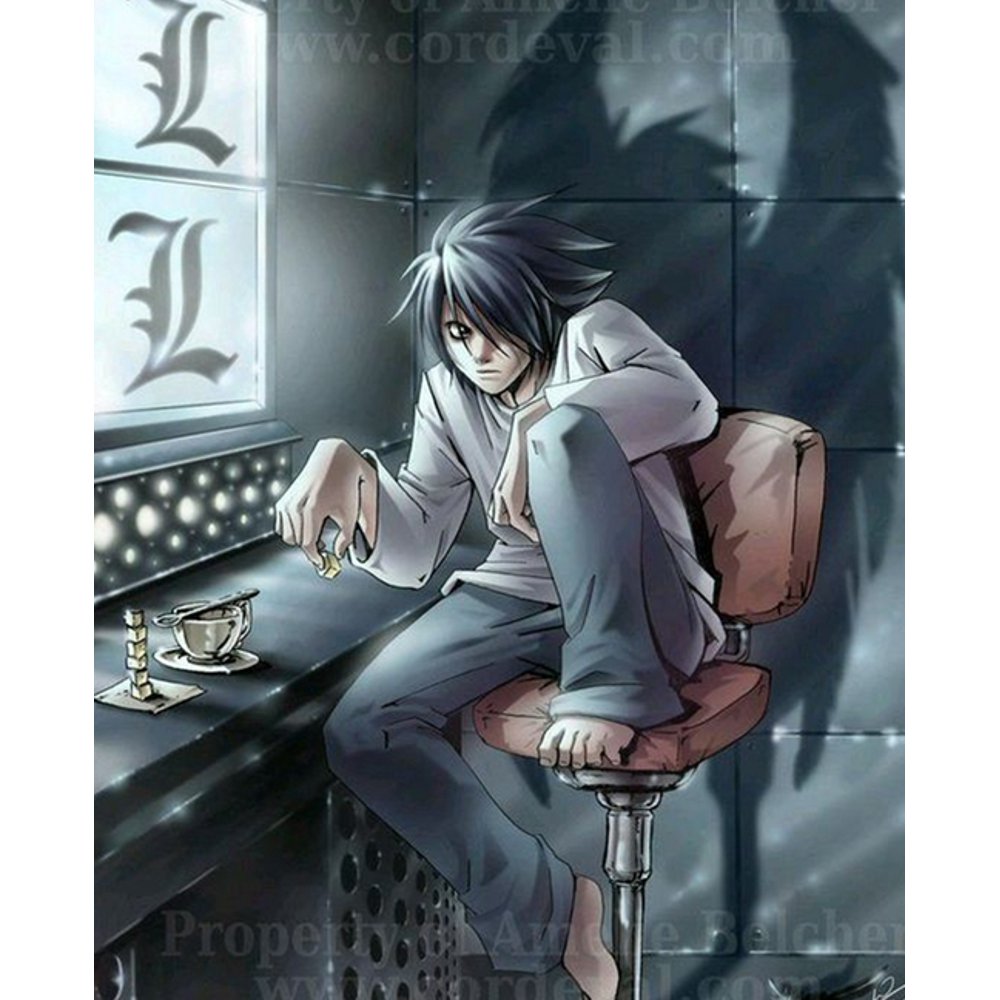Journal Death Note Soft Glossy Cover Journal Lined Pages Book 6 x 9