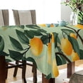 thumbnail image 4 of Yayeee Tablecloths for Rectangular Tables 54 x 54 inch Party Table Cover, Orange Tree, 4 of 6