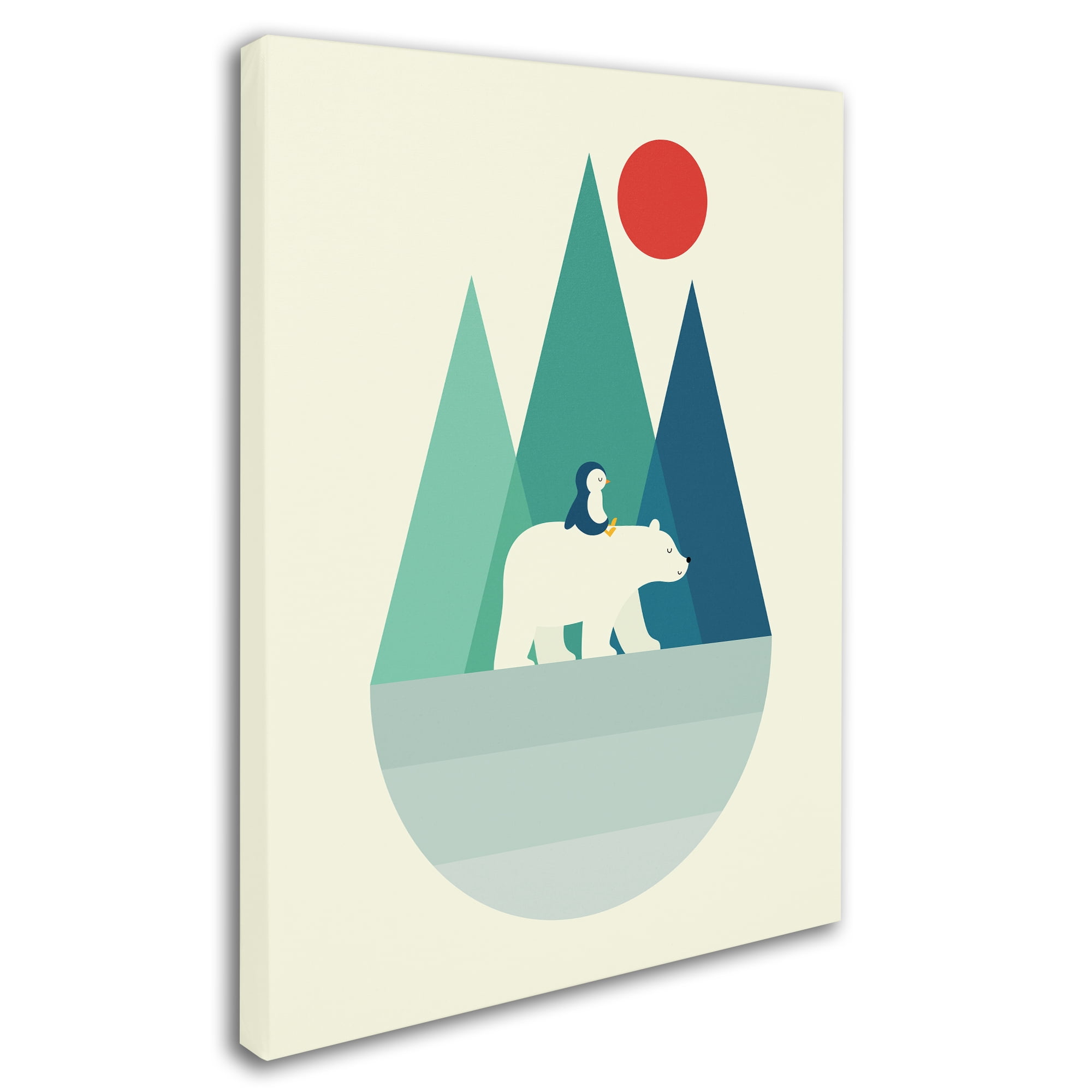 Trademark Fine Art 'Bear You' Canvas Art by Andy Westface