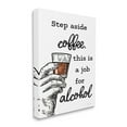 thumbnail image 4 of Stupell Industries Step Aside Coffee Funny Food & Beverage Painting Gallery Wrapped Canvas Art Print Wall Art, 36 x 48, 4 of 8