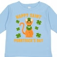 thumbnail image 4 of Inktastic St. Patrick's Day Happy Saint Purrtrick's Day Boys or Girls Long Sleeve Toddler T-Shirt, 4 of 5