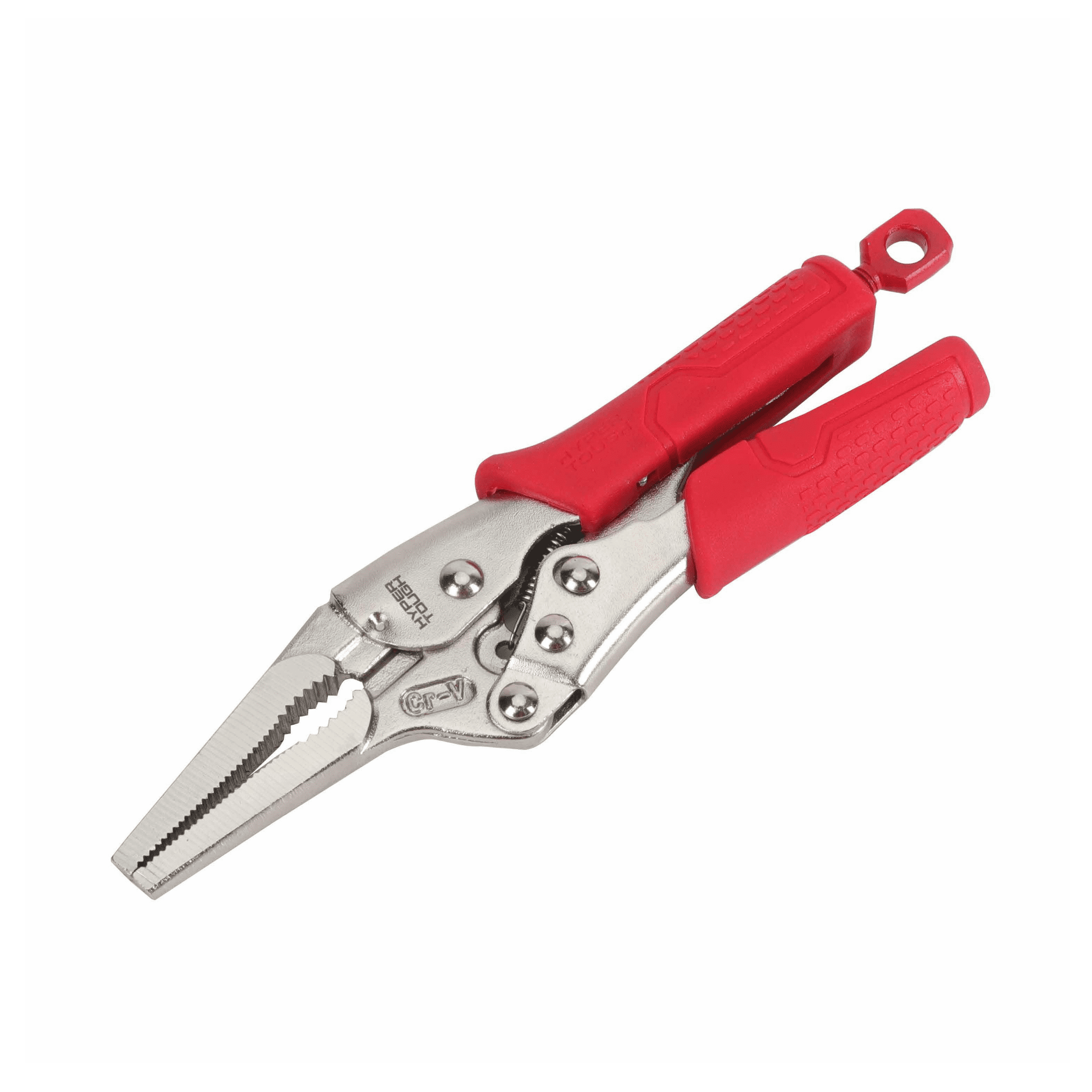 Hyper Tough 6-inch Long-Nose Locking Pliers with Triggerless