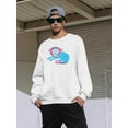 thumbnail image 2 of Chimera Stencil Art Sweatshirt Men -Image by Shutterstock, Male XX-Large, 2 of 4