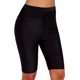 thumbnail image 2 of Leggings Cortos De Cintura Alta Protección UV Elásticos Quintos Pantalones Negros Pantalones Cortos De Natación para Buceo Surf Ciclismo Playa Negro L, 2 of 7