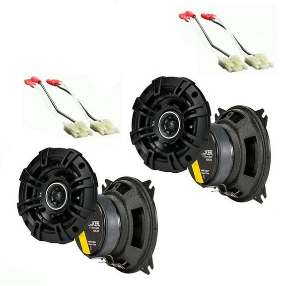 Fit Chevy Corvette 1984-1989 Factory Speaker Replacement Kicker (2) DSC4 Package