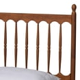 thumbnail image 4 of Baxton Studio Deance Retro-Modern Platform Bed, Queen, Walnut Brown, 4 of 9