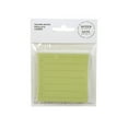 thumbnail image 1 of Feuillets à motifs Post-it®, carré, cases à cocher, vert, 1 of 8