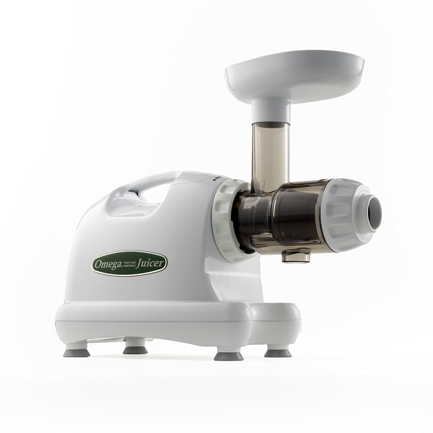 Restored Omega J8004x Nutrition Center Commercial Masticating Juicer, White (Refurbished)