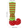 thumbnail image 2 of Elf Stocking Table Chair Leg Covers for Christmas Decoration 2pcs, 2 of 5
