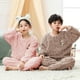 thumbnail image 4 of Conjunto de pijamas de franela para niños y niñas, ropa de dormir de manga larga y cálida, con bonito Animal, para Otoño e Invierno, 4 of 4